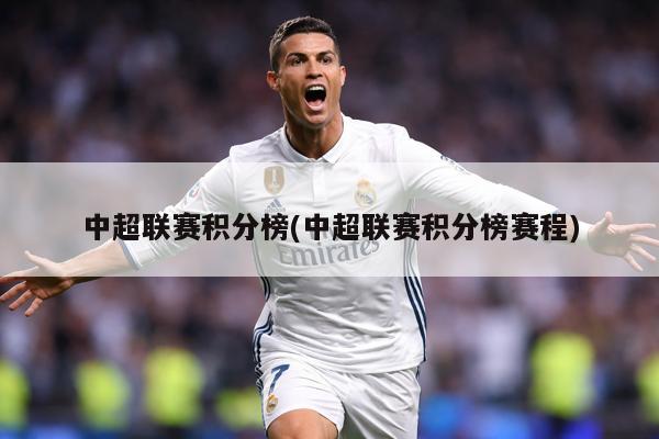 中超联赛积分榜(中超联赛积分榜赛程)